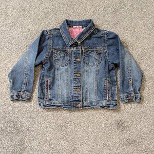LEVI STRAUSS SIGNATURE Blue Denim Jean Jacket; Size Girl 3T